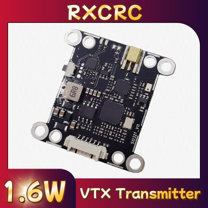 RXCRC 5.8G モジュール 48CH 1.6W VTX - Fpv Drone Receiver のレビューと価格