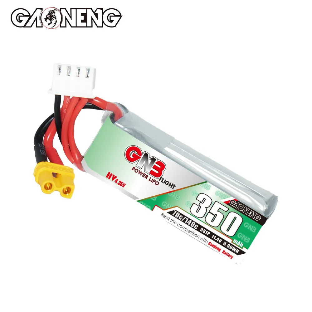 Gaoneng GNB 350mAh 3S 70C LiPo - Fpv Drone Goggles のレビューと価格