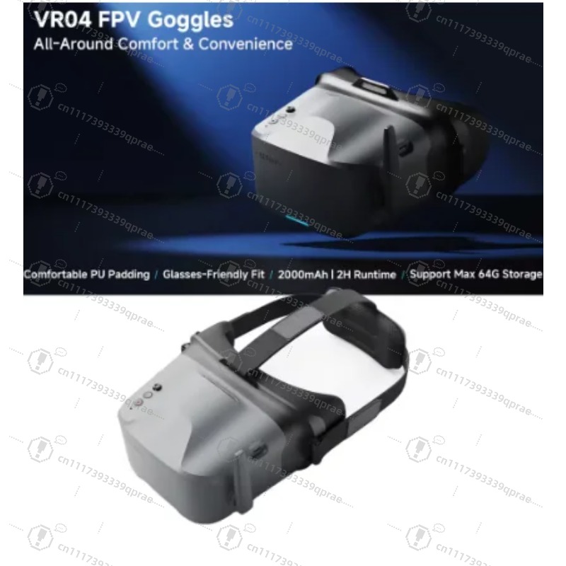 アナログFPVゴーグル BETAFPV VR04 4.3イン - Fpv Drone Goggles のレビューと価格